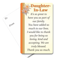 Daughter-in-Law Mini Pocket Card