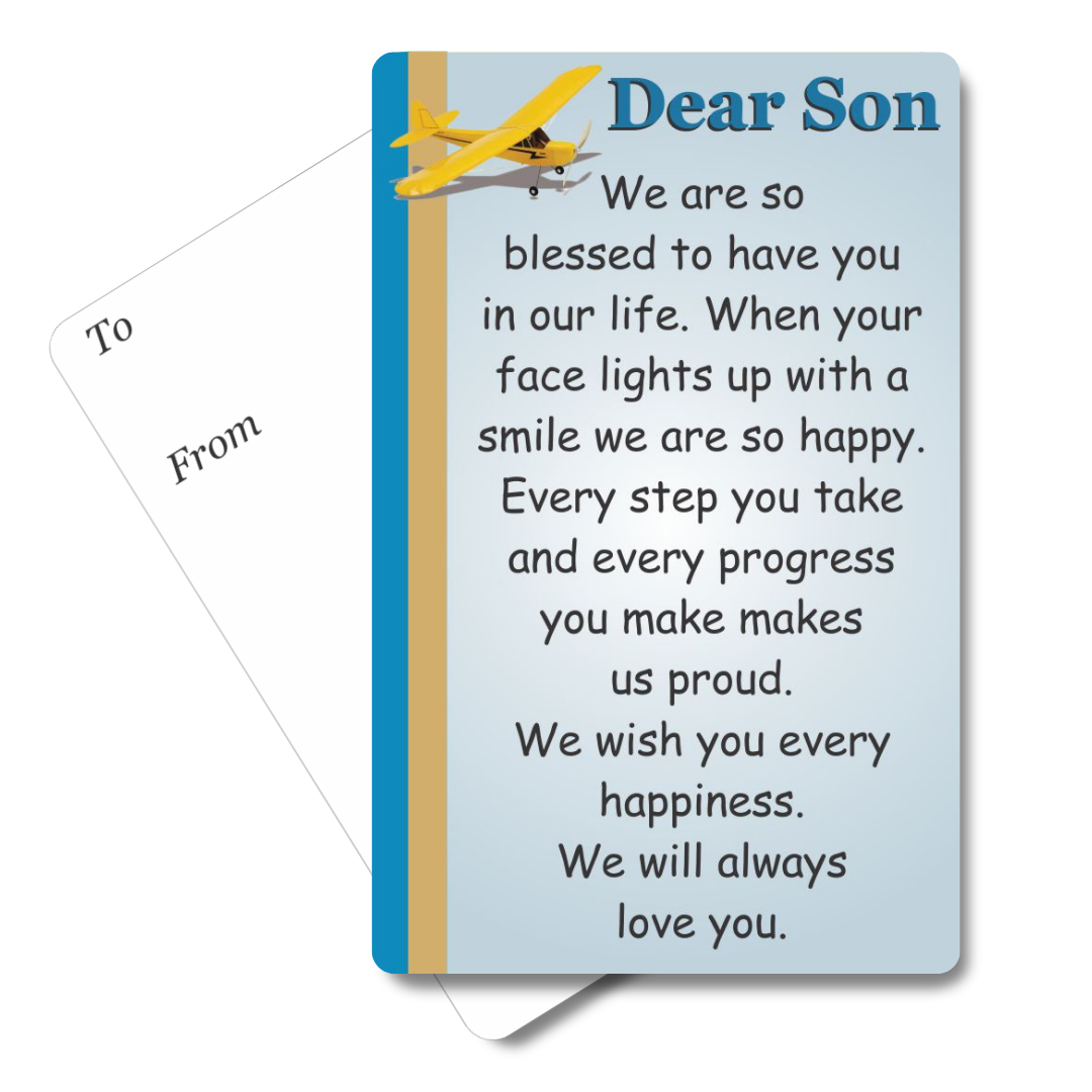 Dear Son Mini Pocket Card