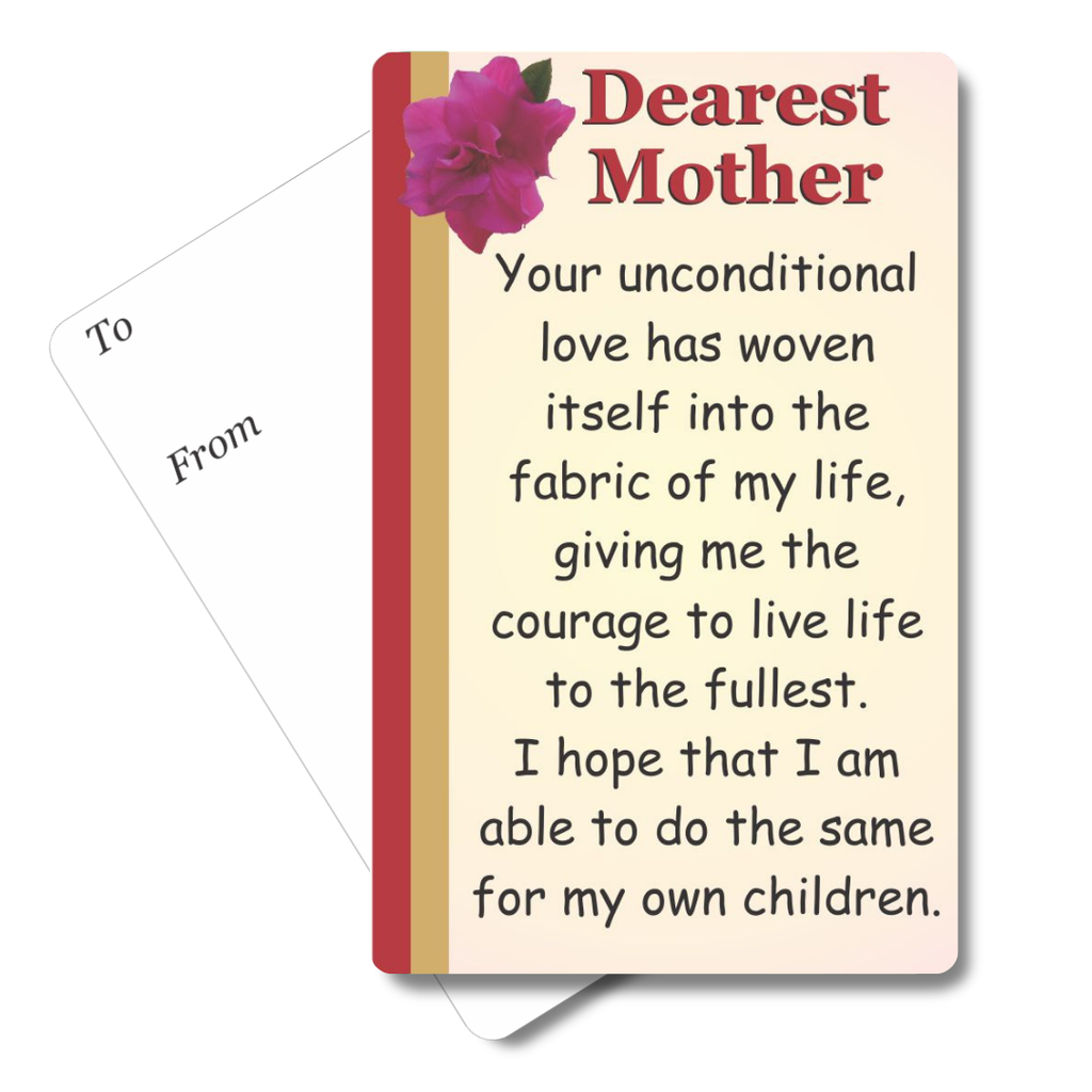 Dearest Mother Mini Pocket Card