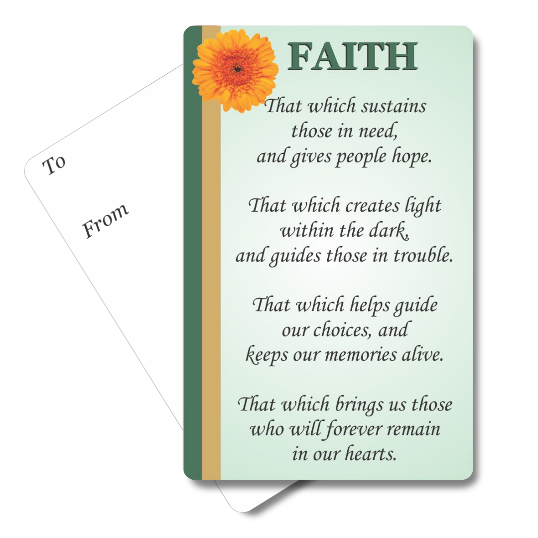 Faith Mini Pocket Card