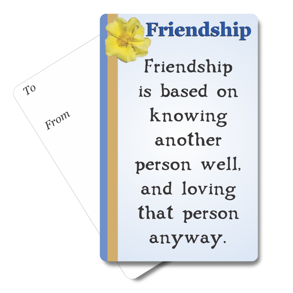 Friendship Mini Pocket Card