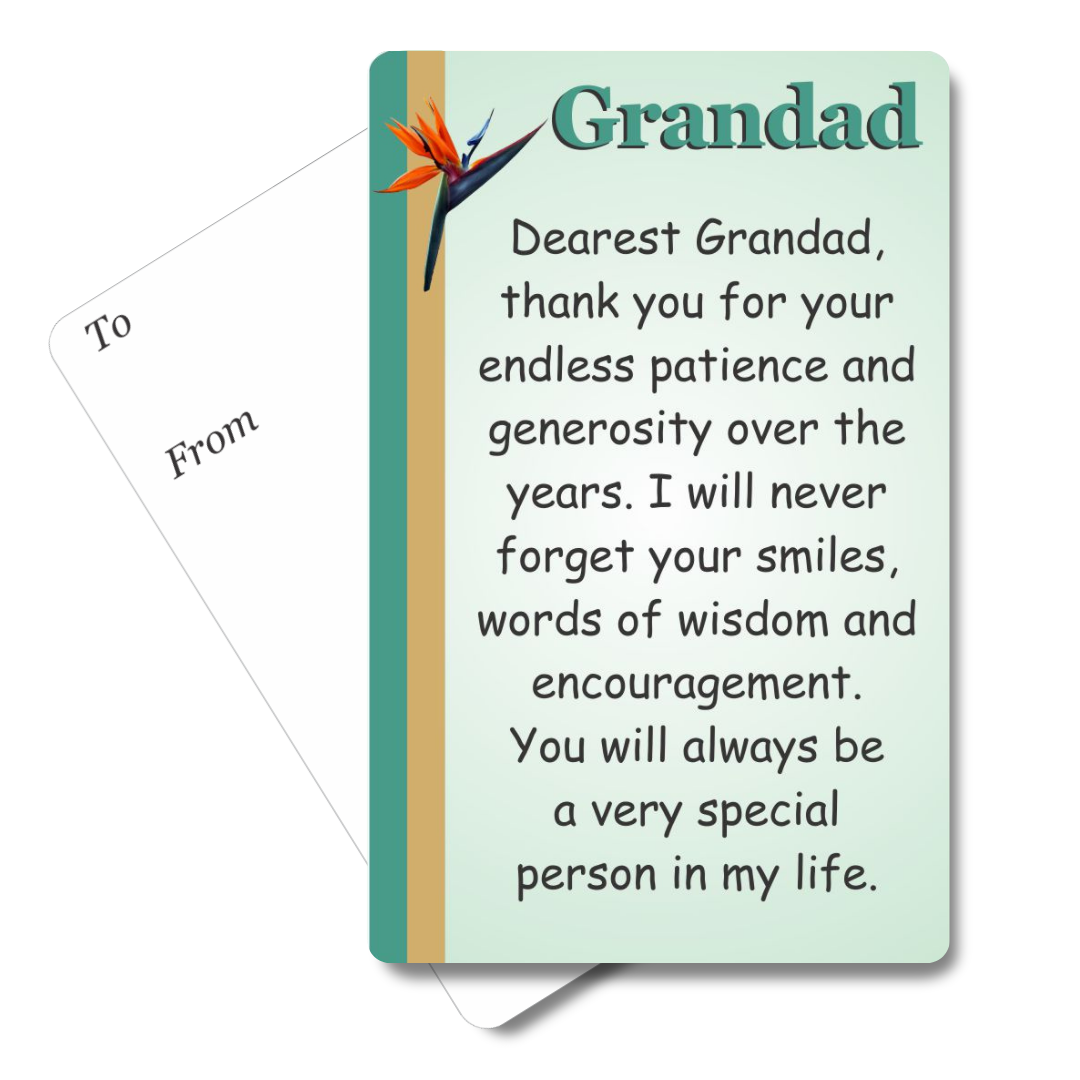 Grandad Mini Pocket Card
