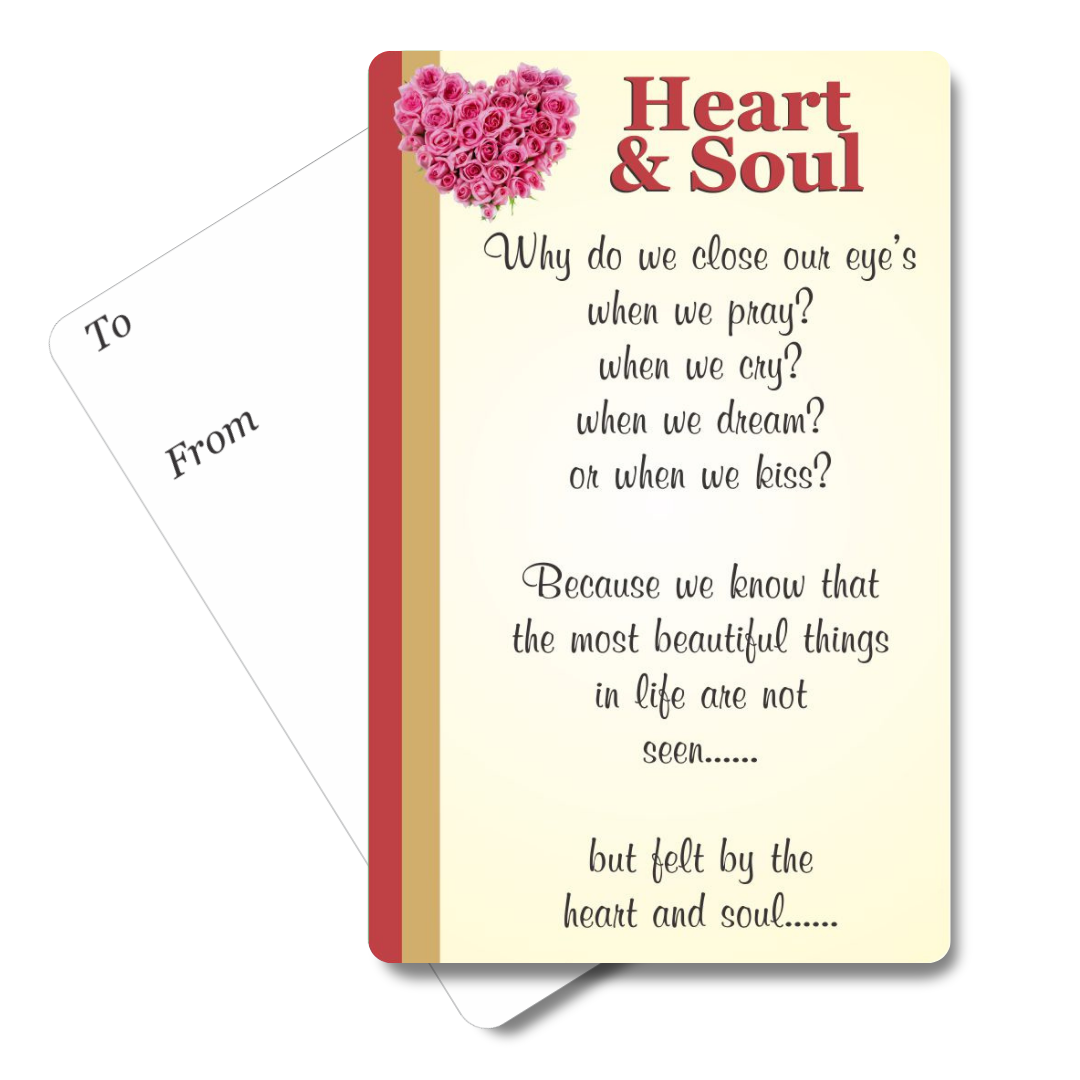 Heart & Soul Mini Pocket Card