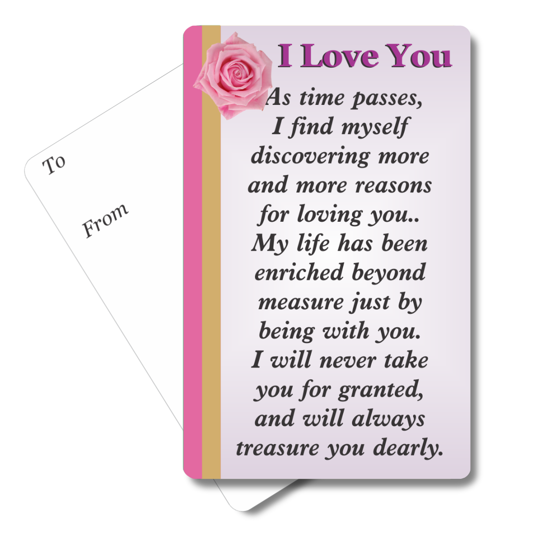 I Love You Mini Pocket Card