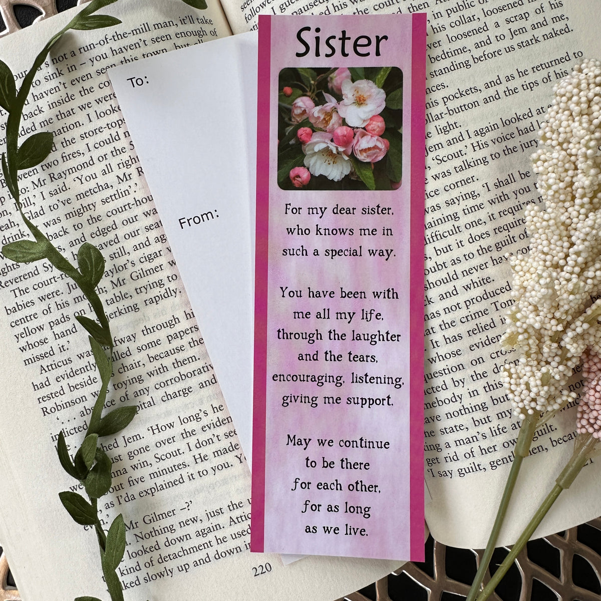 Sister - Forever Bond Bookmark