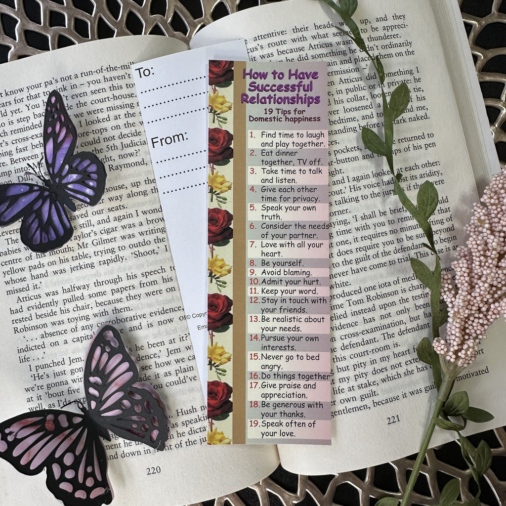 Successful Relationships Bookmark