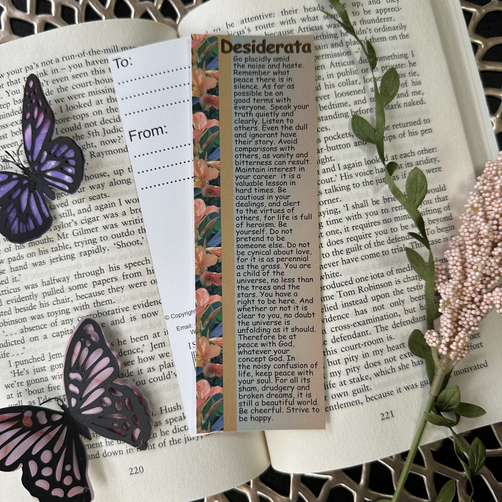 Desiderata Bookmark