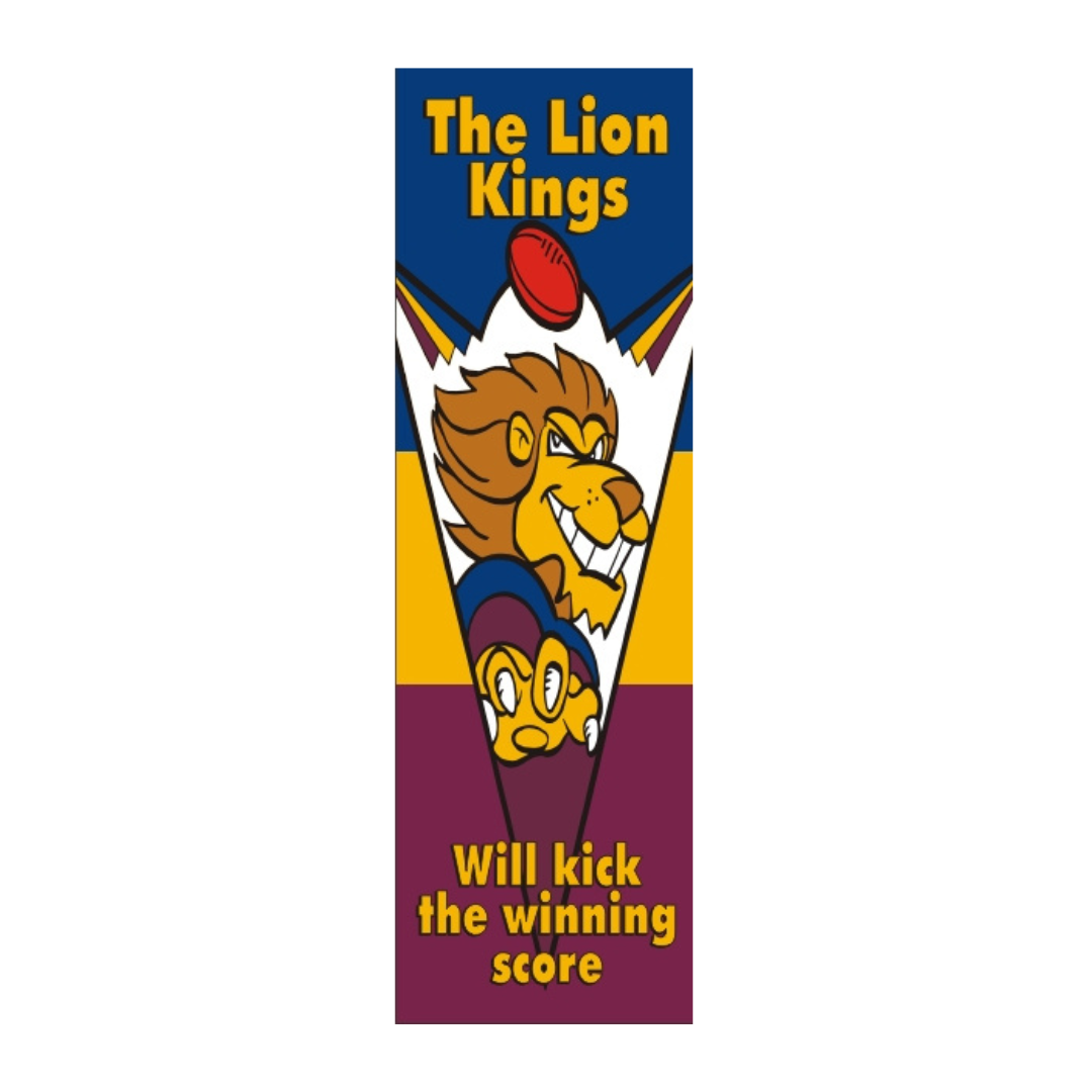 Lion Kings Footy Bookmark