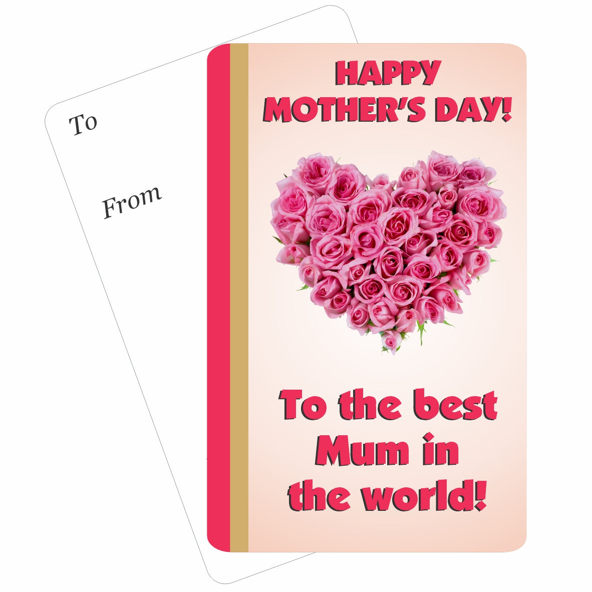 Mother's Day - Best Mum Mini Pocket Card