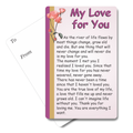 My Love for You Mini Pocket Card