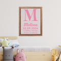 Birth Details Keepsake