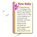 New Baby Mini Pocket Card