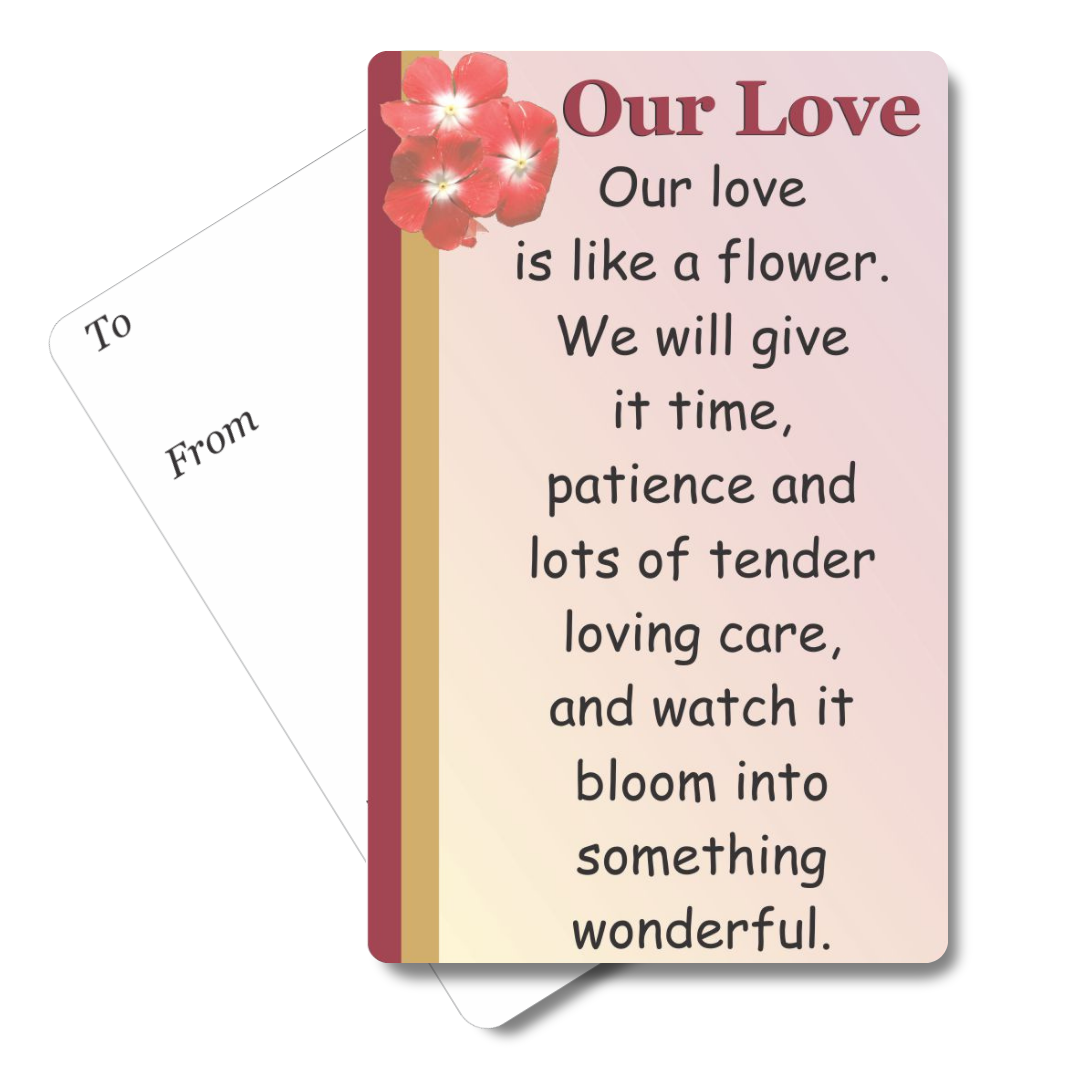 Our Love Mini Pocket Card