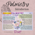 Palmistry Beginner's Wallet Card - Alternative Healing