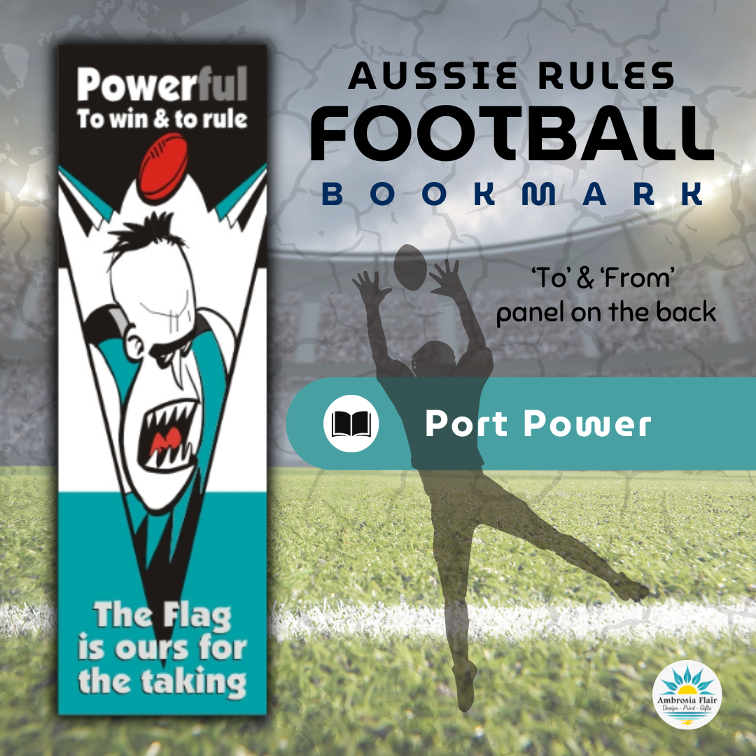 Power Footy Bookmark