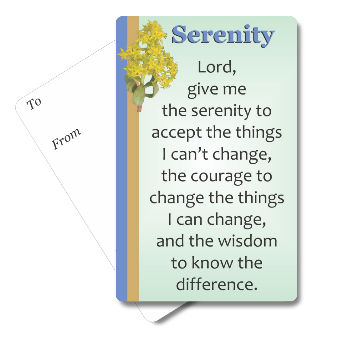 Serenity Mini Pocket Card