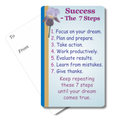 Success - the 7 Steps Mini Pocket Card