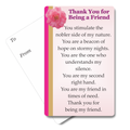 Thank You for being a Friend Mini Pocket Card