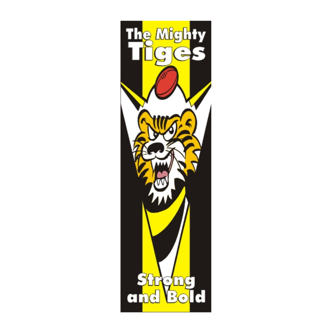 The Mighty Tiges Footy Bookmark