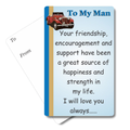 To My Man Mini Pocket Card