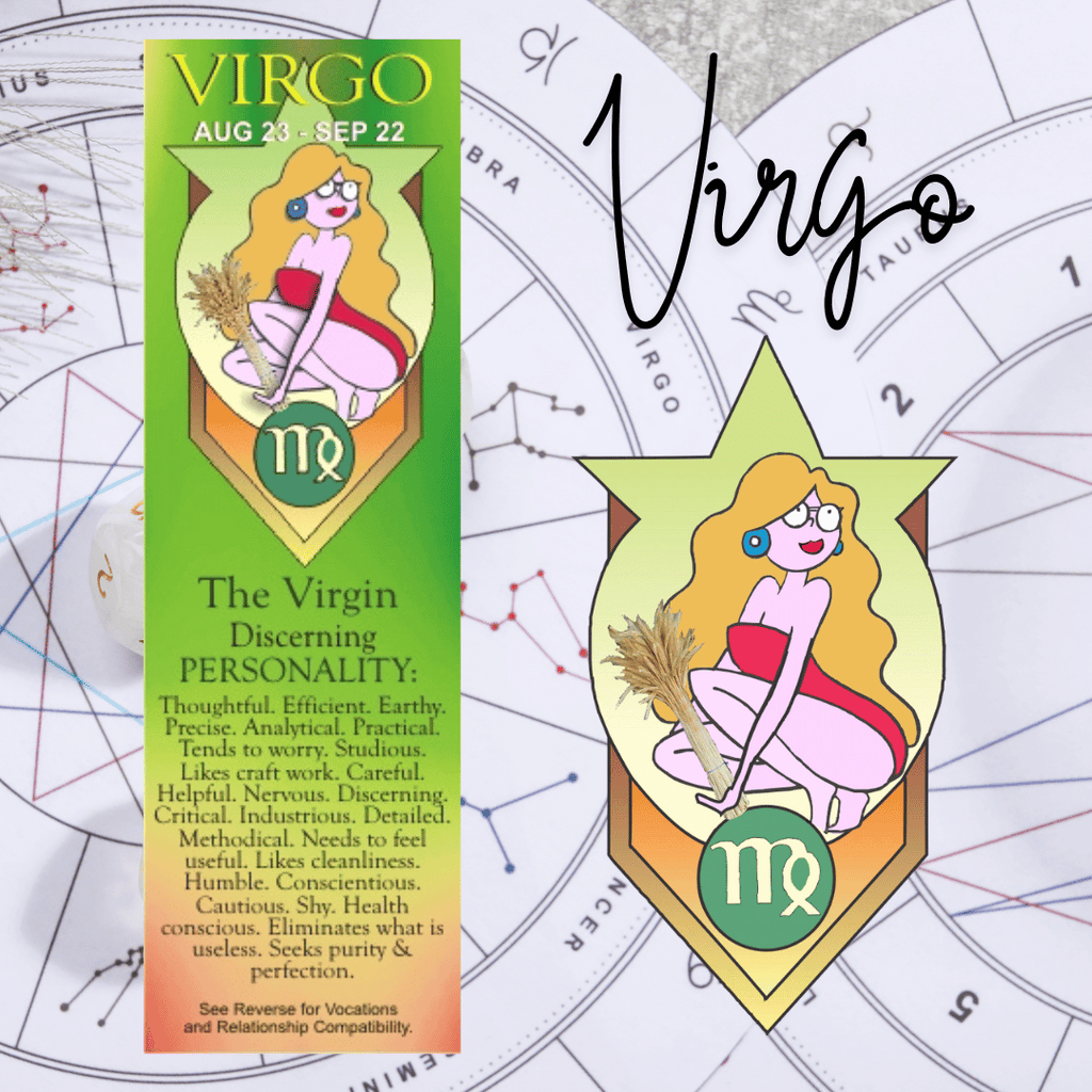 Virgo Zodiac Bookmark - The Maiden