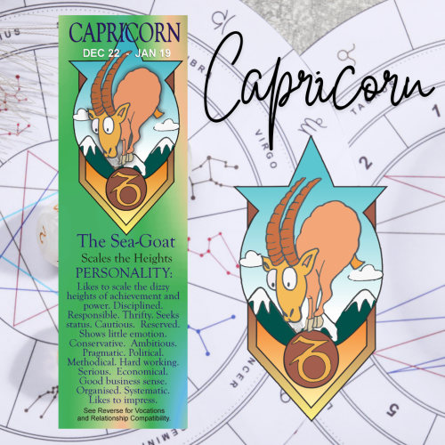 Capricorn Bookmark