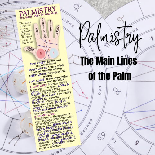 Palmistry Bookmark