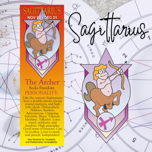 Sagittarius Bookmark