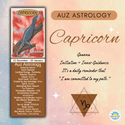 Capricorn Bookmark