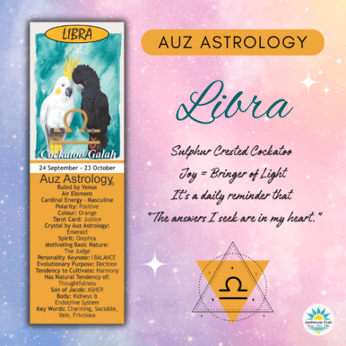 Libra Bookmark